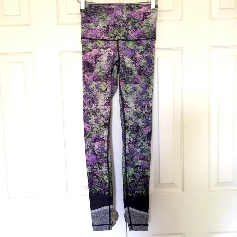 Lululemon Wunder Under Hi-Rise Tight Nulux Vivid Vision Multi Black